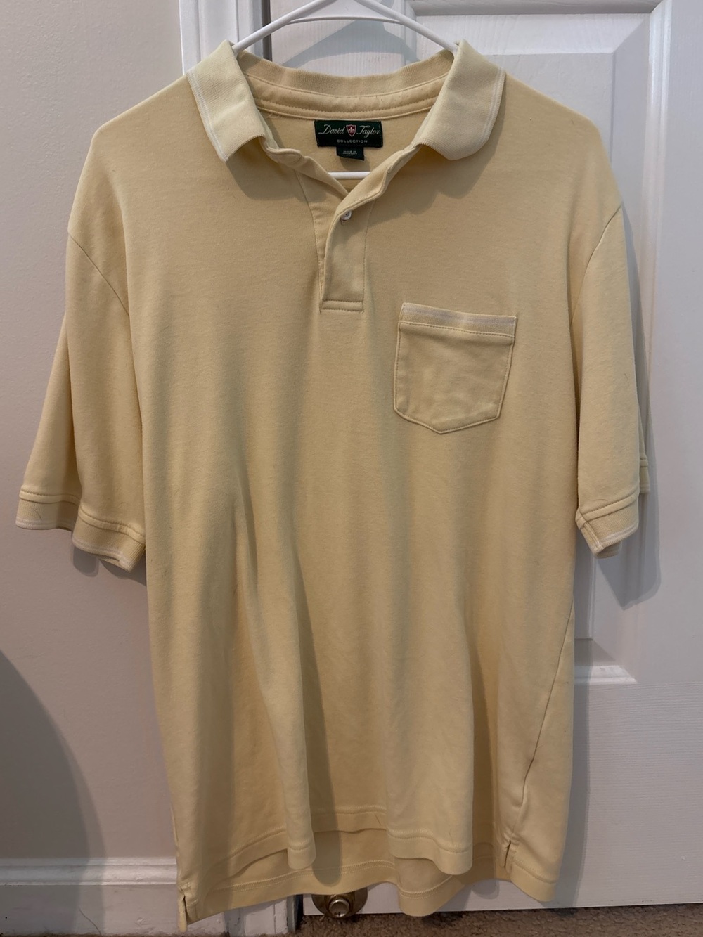 Men’s Yellow Polo